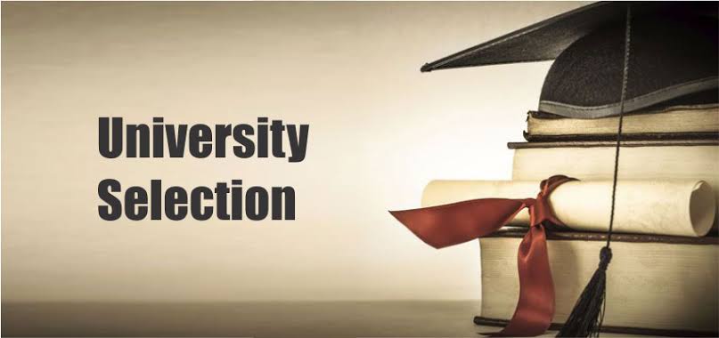 University selection process