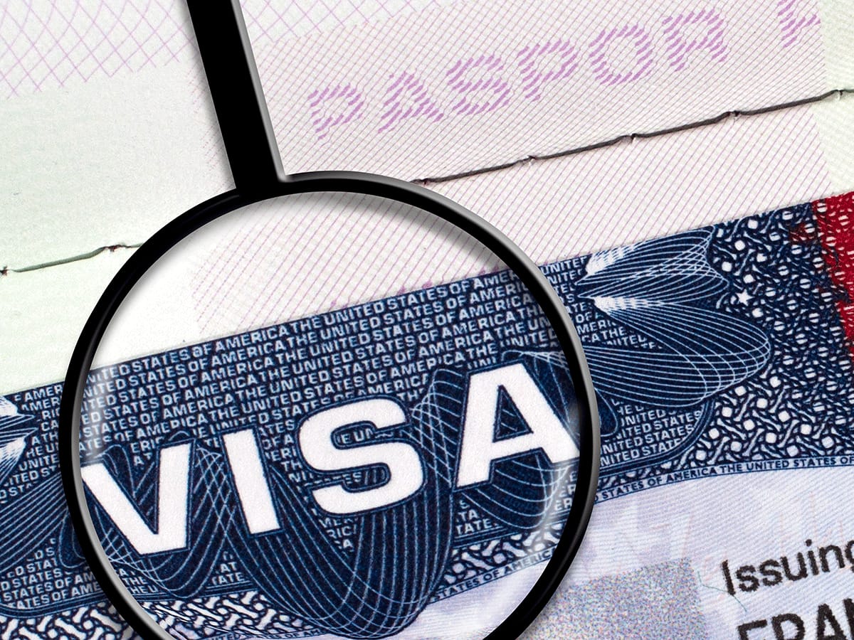 Indian visa document with travel planning elements